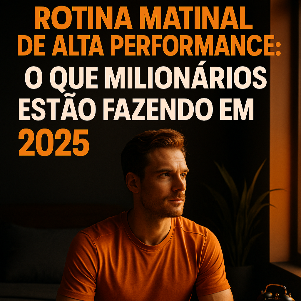Rotina Matinal de Alta Performance: O Que Milionários Estão Fazendo